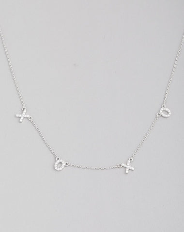 XOXO Necklace