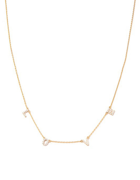 Love Necklace - Gold