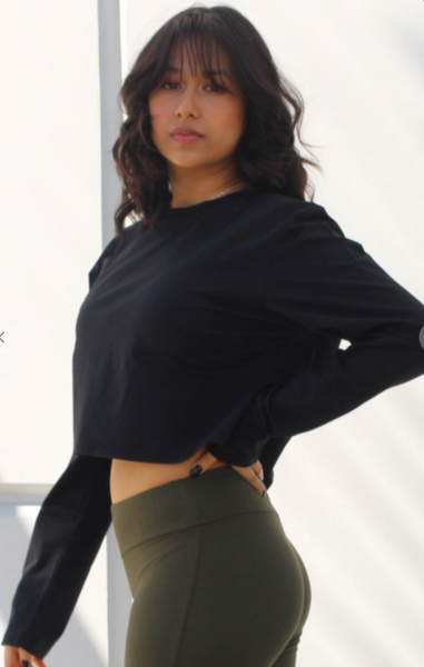 Micah Long Sleeve Crop