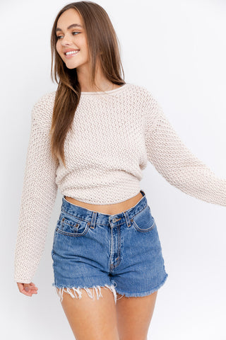 Aria Loose Knit Sweater