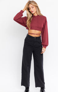 Heartbreaker Cropped Hoodie